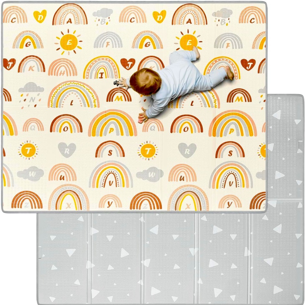Baby Play Mat, Extra Large Foldable Foam Floor Play Mat